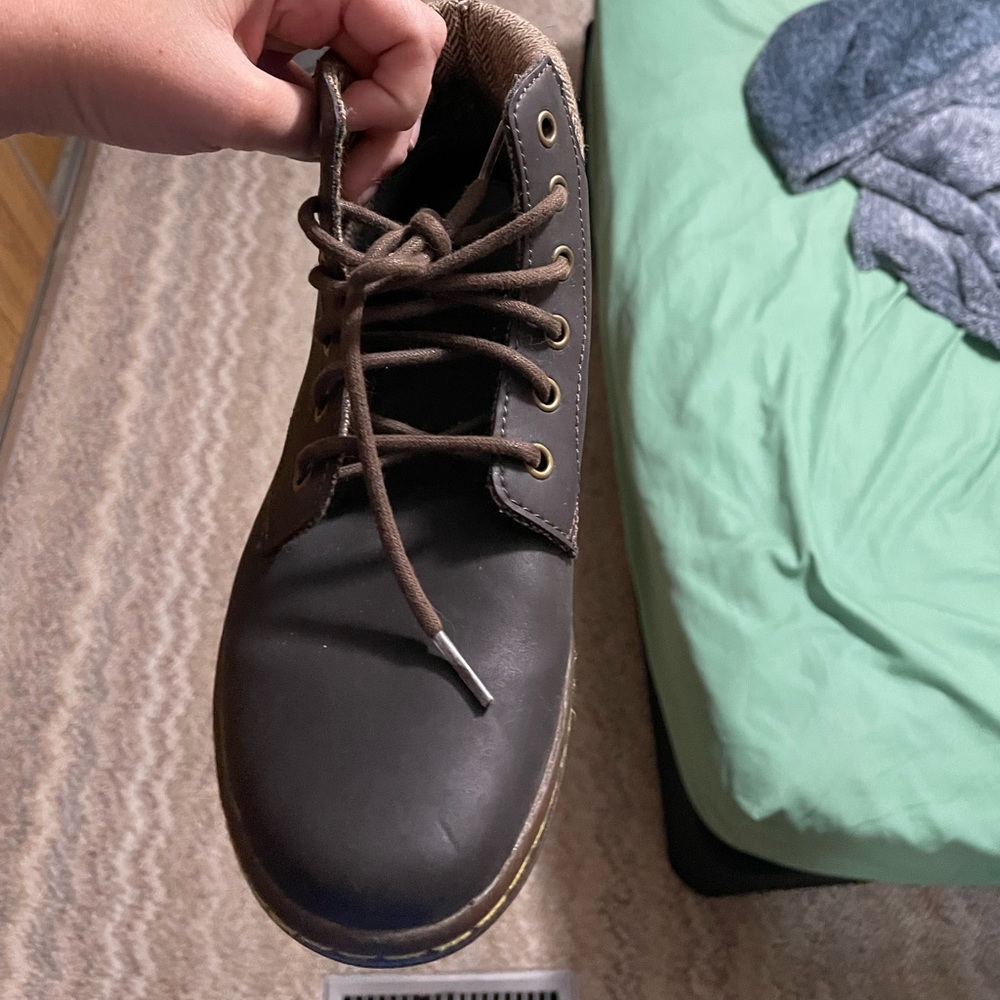 Brown Dr martens